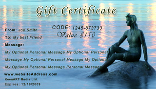 Indianapolis Fine ART Gift Certificates & Gift Cards