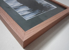 A mat helps to enhance the image within the frame